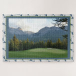 Canadian Autumn Golf Course & Ball Jigsaw Puzzle<br><div class="desc">Golfplatz Foto. Golfball Hintergrund.</div>