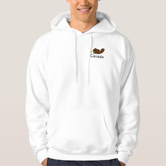 Canadian Beaver Hoodie (Vorderseite)