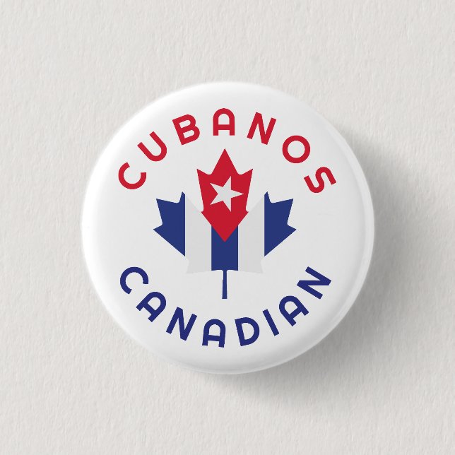 Canadian Cubanos Roots Button (Vorderseite)