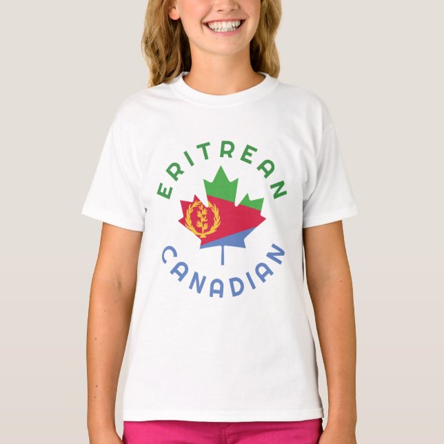 Canadian Eritrean Roots T-Shirt (Vorderseite)