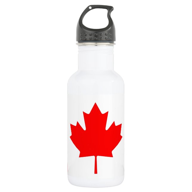Canadian Flag Liberty Flasche Trinkflasche (Vorderseite)