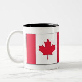Canadian Flag Mug with the Anthem Title