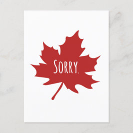 Canadian Funny Postkarte