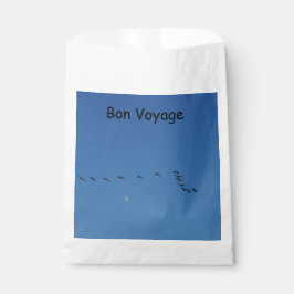 Canadian geese in flight geschenktütchen