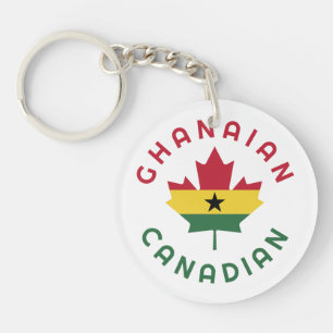 Canadian Ghanaian Roots Schlüsselanhänger