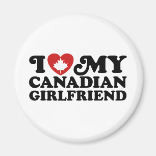 Canadian Girlfriend Magnet