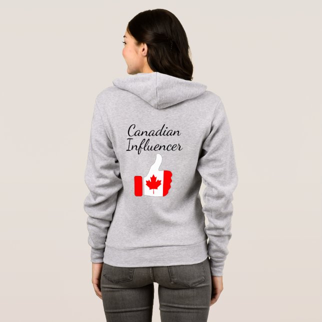 Canadian Influencer hebt den Lighthouse-Weg auf Hoodie (Schwarz voll)