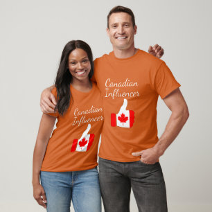 Canadian Influencer hebt den Lighthouse-Weg auf T-Shirt
