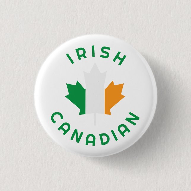 Canadian Irish Roots Button (Vorderseite)