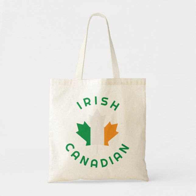 Canadian Irish Roots Tragetasche (Vorne)
