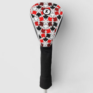 Canadian Maple Blätter Initial Golf Headcover