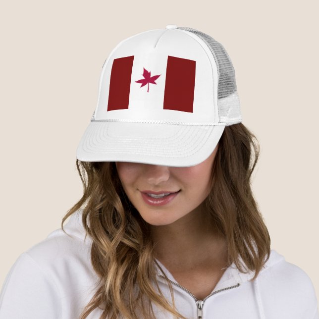 Canadian Maple Hat Truckerkappe (Beispiel)