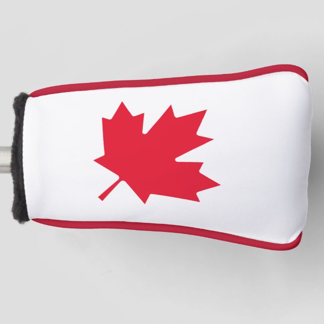 Canadian Maple Leaf Golf Headcover (Vorderseite)