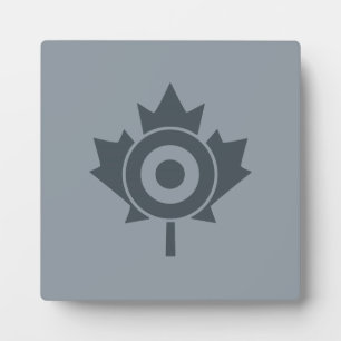 Canadian Maple Leaf Roundel Mod CANADA Fotoplatte