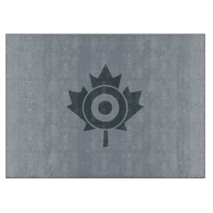 Canadian Maple Leaf Roundel Mod CANADA Schneidebrett