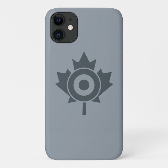Canadian Maple Leaf Roundel Mod Case-Mate iPhone Hülle (Rückseite)