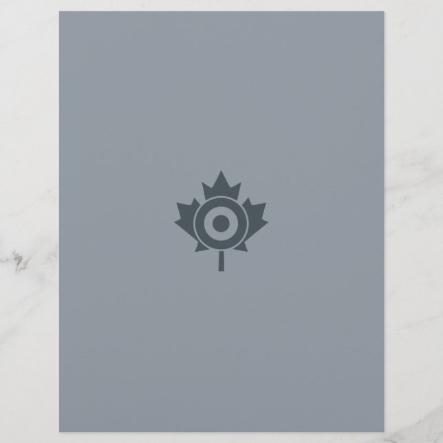 Canadian Maple Leaf Roundel Mod Graphic (Vorderseite)