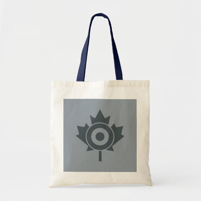 Canadian Maple Leaf Roundel Mod Tag Tragetasche (Vorne)