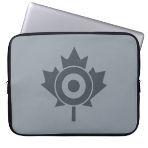 Canadian Maple Leaf Roundel Target Mod Laptopschutzhülle