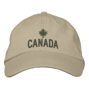 Canadian Maple Leaf Stickerei Kanada Bestickte Baseballkappe