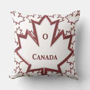 Canadian Maple Leaf Throw Kissen