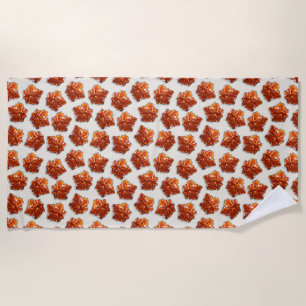 Canadian Maple Sirup Candy Muster Strandtuch