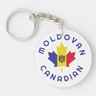 Canadian Moldovan Roots Schlüsselanhänger