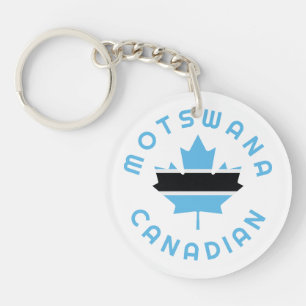 Canadian Motswana Roots Schlüsselanhänger