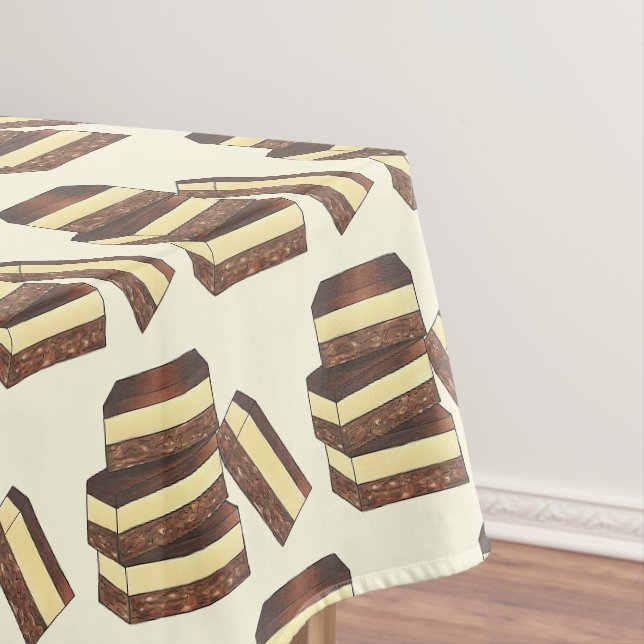 Canadian Nanaimo Bars Canada British Columbia Food Tischdecke (Beispiel)