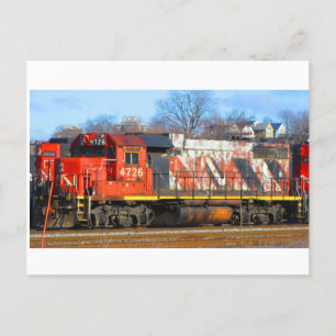 Canadian National - CN 4726 - Hamilton, Ontario Postkarte