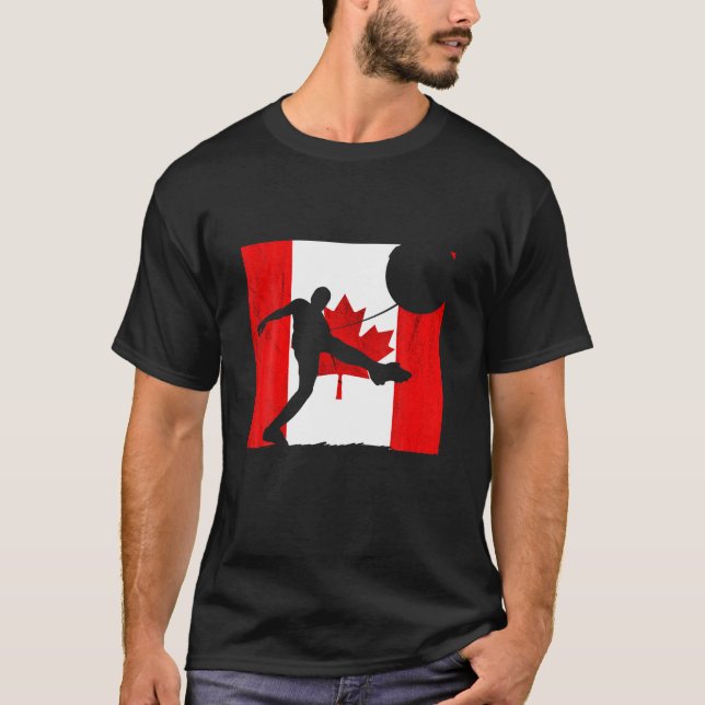 Canadian Pride Canada Soccer Team Maple Leaf Canad T-Shirt (Vorderseite)