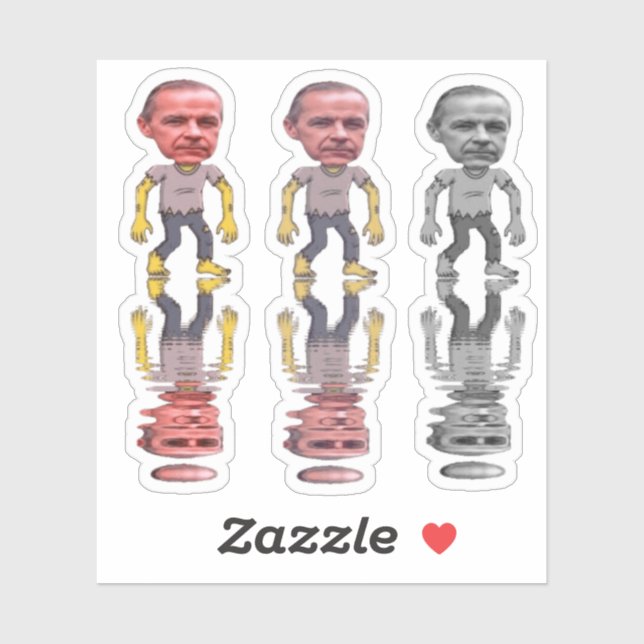 CANADIAN PRIME MONSTER STICKERS (Feuille)