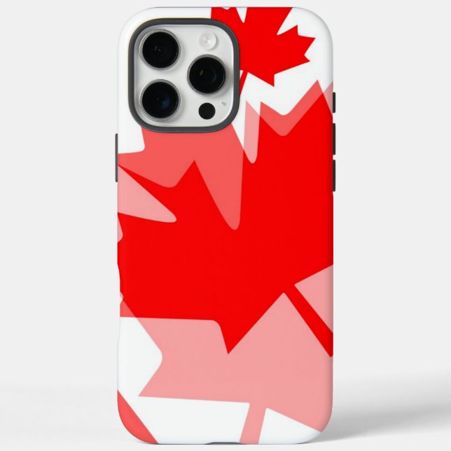 Canadian Red Maple Leaf Layered Style CANADA title_seo2 (Rückseite)