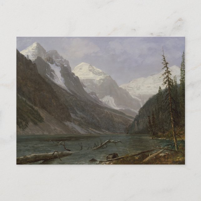 Canadian Rockies Lake Louise | Albert Bierstadt Postkarte (Vorderseite)