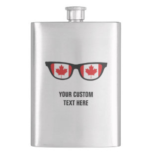 Canadian Shades Custom Flask Flachmann
