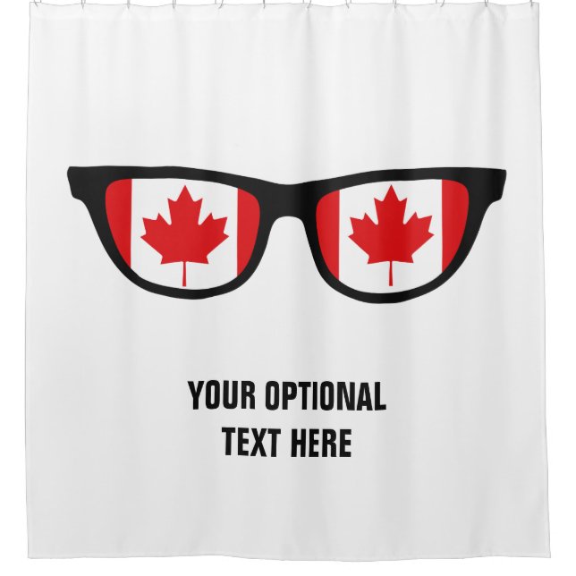Canadian Shades Duschvorhang (Vorderseite)