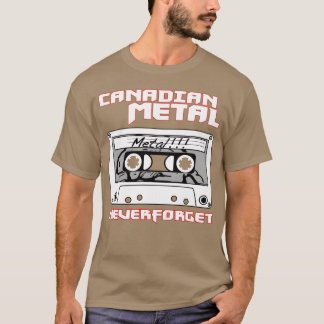 CanadianMetalWHITE bearbeitet T-Shirt