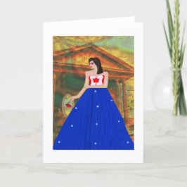 Canadienne Quebecoise LeeMarie kreatives Design Karte