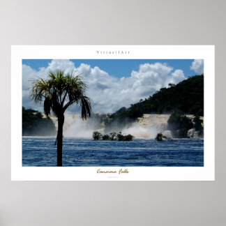 Canaima Falls Poster