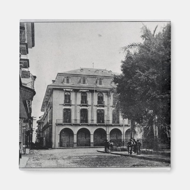 Canal Administration Gebäude, Panama Magnet (Vorne)