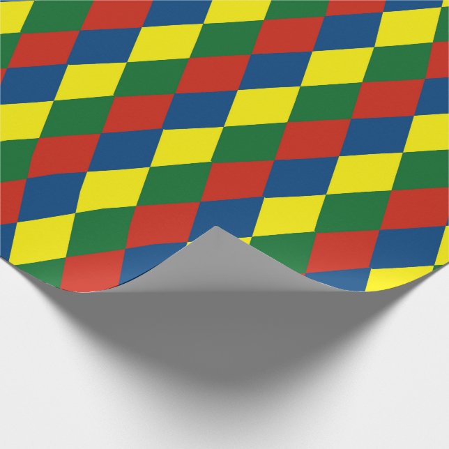 Canal Boat Narrowboat Owner Birthday Geschenkpapier (Ecke)