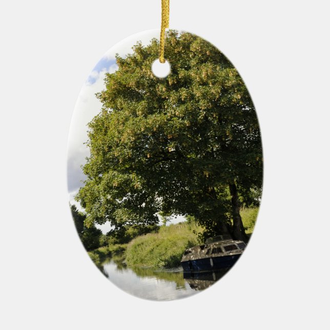 Canal Boats Keramikornament (Vorne)