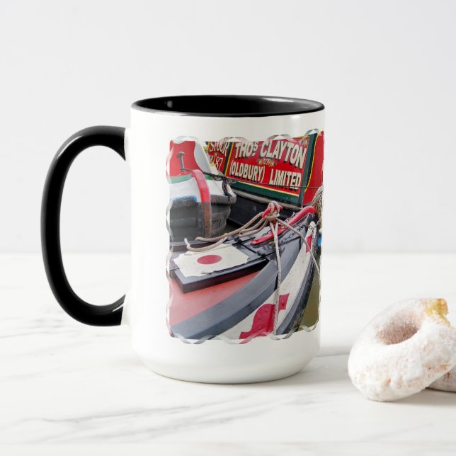 CANAL BOATS UK TASSE (Mit Donut)