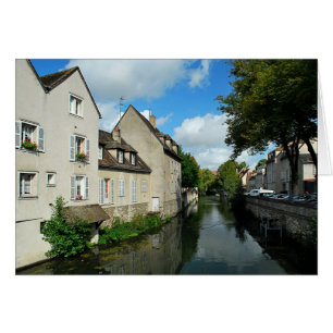 Canal de rivière d'Eure à Chartres