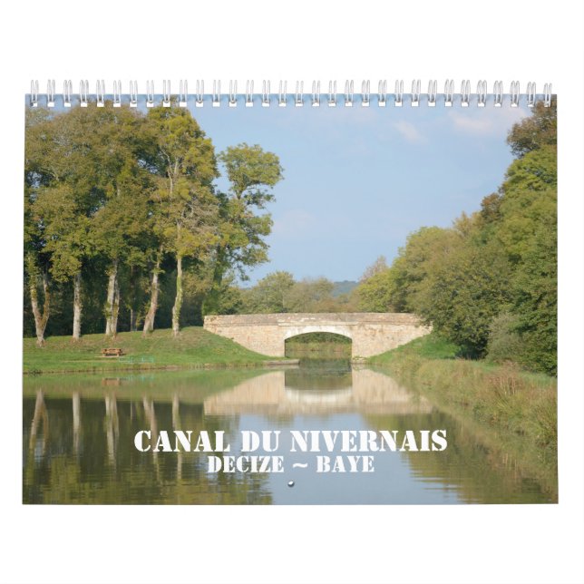 Canal du Nivernais 2016 Kalender (Titelbild)