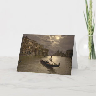 Canal Grande durch Mondschein II, Venedig, Italien Karte