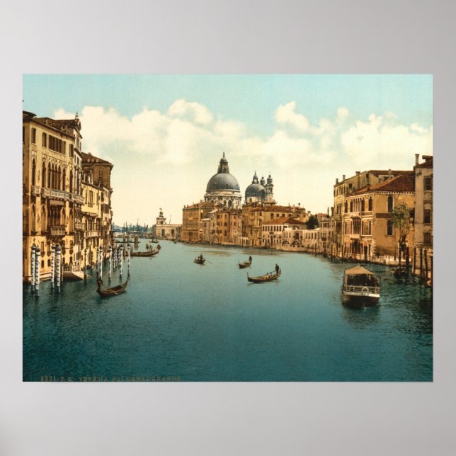 Canal Grande I, Venedig, Italien Poster (Vorne)