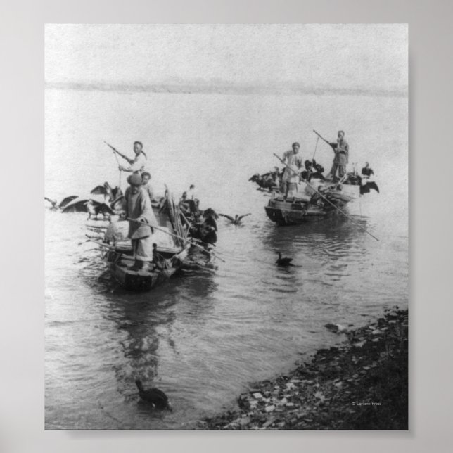 Canal Grande in Soo-chow-China Poster (Vorne)