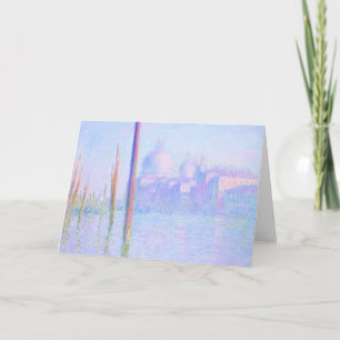 Canal Grande in Venedig (von Claude Monet) Karte