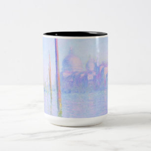 Canal Grande in Venedig (von Claude Monet) Zweifarbige Tasse